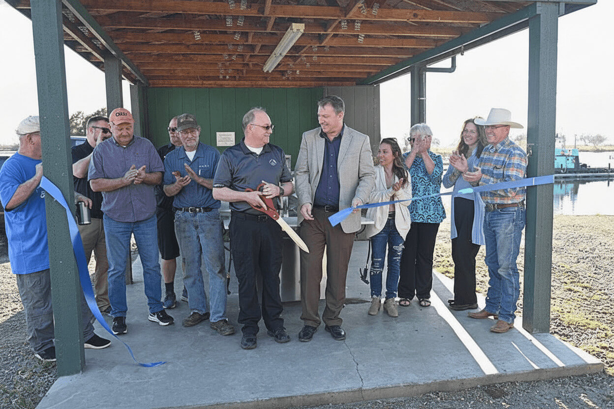 Fish Cleaning Machine Ceremony